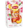 100090 Merge Lipton Peach Iced Tea Sachets 20 Pack 116/1.