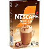 100121 Merge Nescafe Double Shot Caramel Latte Sachet 10 Pack X153.