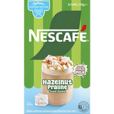 100127 Merge Nescafe Hazelnut Praline Iced Latte Coffee Sachets 8 Pack 120g X153 xxxxxxx You 281125.