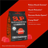 100259 Merge Sup Elite Magnesium Gummies Raspberry Crush Pastilles 45 Z150.