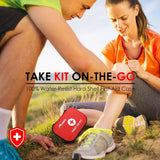 100263 First Aid Kit Hiking ,Camping, Travel, Car, Cycling, Waterproof Z233 xxxxxxx You 030326.