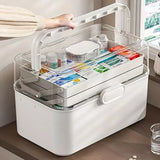 100267 Merge Household Transparent First Aid Kit Multi Layer Medical Storage Box Z233 xxxxxxx You 040226.