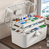 100267 Merge Household Transparent First Aid Kit Multi Layer Medical Storage Box Z233 xxxxxxx You 040226.