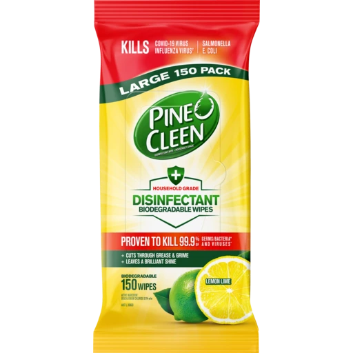 100284 Merge Pine O Clean Disinfectant Wipes 150 Pack Z170. – Merge ...