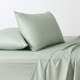 100316 Merge Openook Australian Cotton Sheet Set 500TC Green Single Z192 xxxxxxx You 240226.