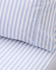 100327 Merge Australian Cotton Mix and Match Fitted Sheets Double Dutch Blue Z227.