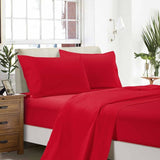 100337 Merge Super Soft 4 Piece Queen Size Sheet Red Z228 xxxxxxx You 260226.