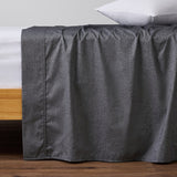 100345 Merge Openook Albany Flat Charcoal Chambray King Size Z229 xxxxxxx You 270226.