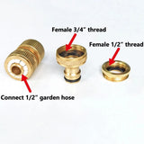 100394 Merge Brass Garden Hose Quick Connector Garden Fittings Tap Adapter Quick Connector Z292 xxxxxxx You 280626.