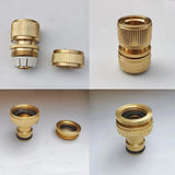 100394 Merge Brass Garden Hose Quick Connector Garden Fittings Tap Adapter Quick Connector Z292 xxxxxxx You 280626.