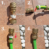 100394 Merge Brass Garden Hose Quick Connector Garden Fittings Tap Adapter Quick Connector Z292 xxxxxxx You 280626.