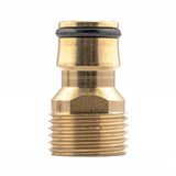 100395 Merge 2Pcs Australian Brass Tap Adaptor Male 15mm 1/2' BSP 12mm Snap On Fitting Hose Z292 xxxxxxx You 280626.
