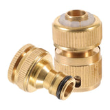 100397 Merge 4Pcs Brass Garden Hose Connector Tap 1/2" Fittings Quick Connect Z292 xxxxxxx You 280627.