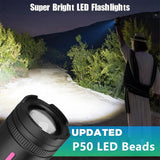 1004123 Merge Powerful 99000000 Lm Led Military Torch USB Rechargeable Tactical Flashlight Z184 xxxxxxx You 250627.