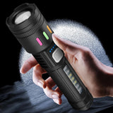 1004123 Merge Powerful 99000000 Lm Led Military Torch USB Rechargeable Tactical Flashlight Z184 xxxxxxx You 250627.