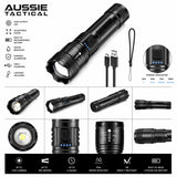 1004124 Merge 1200lm Military Tactical Led Waterproof Torch Rechargeable Flashlight Bright Z184 xxxxxxx You 250626.