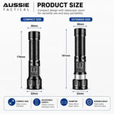 1004124 Merge 1200lm Military Tactical Led Waterproof Torch Rechargeable Flashlight Bright Z184 xxxxxxx You 250626.