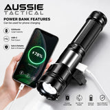1004124 Merge 1200lm Military Tactical Led Waterproof Torch Rechargeable Flashlight Bright Z184 xxxxxxx You 250626.