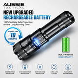 1004124 Merge 1200lm Military Tactical Led Waterproof Torch Rechargeable Flashlight Bright Z184 xxxxxxx You 250626.