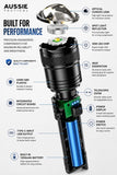 1004124 Merge 1200lm Military Tactical Led Waterproof Torch Rechargeable Flashlight Bright Z184 xxxxxxx You 250626.