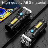 1004128 Merge Super Bright 1000000 LM Torch Led Flashlight USB Rechargable Tactical Light Z184 xxxxxxx You 250628.