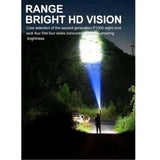 1004128 Merge Super Bright 1000000 LM Torch Led Flashlight USB Rechargable Tactical Light Z184 xxxxxxx You 250628.