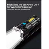 1004128 Merge Super Bright 1000000 LM Torch Led Flashlight USB Rechargable Tactical Light Z184 xxxxxxx You 250628.