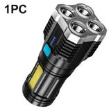 1004128 Merge Super Bright 1000000 LM Torch Led Flashlight USB Rechargable Tactical Light Z184 xxxxxxx You 250628.