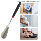 100441 Merge 75cm Telescopic Long Handle Shoehorn Stainless Steel Shoe Horn By 1 Of Z138.