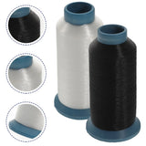 1004505 Merge 2 Rolls Sewing Thread Cotton Threads For Needle Threaders Z253 xxxxxxx You
