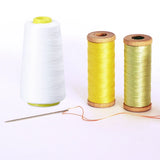 1004506 Merge 3000 Yards Polyester Sewing Thread cone For Upholstery Quilting Beading Drapery Z253 xxxxxxx You 020426.