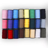 1004507 Merge 24 Rolls Sewing Thread Spool Kit Set Polyester Reels Cotton Needle For Hand Sewing Z253 xxxxxxx You.