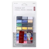 1004507 Merge 24 Rolls Sewing Thread Spool Kit Set Polyester Reels Cotton Needle For Hand Sewing Z253 xxxxxxx You.