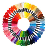 1004513 50 Coloured Egyptain Cotton Embroidery Cross Stich Thread Floss Hand Skeins Z253 xxxxxxx You 1004513.