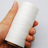 1004517 Merge 0.8-1mm 260m 150D Leather Sewing Reels Rolls Cotton Waxed Thread Hand Stitching Craft Repair Cords Z253 xxxxxxx You 150626.