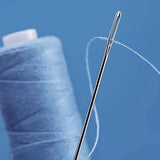 1004520 Merge 12 Pieces Stainless Steel Self Threading Needles Opening Sewing Darning Needles Z298 xxxxxxx You
