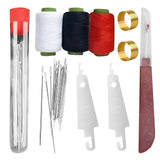 1004521 Merge 36 Pieces Big Eye Steel Needles Set Stainless Steel Sewing Needle Kit With Thread Z298 xxxxxxx You 100726.