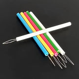 1004526 Merge 5 Pieces Random Colour Needle Threaders Cylindrical DIY Crafting Sewing Tools Z298 xxxxxxx You 100726.