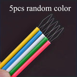 1004526 Merge 5 Pieces Random Colour Needle Threaders Cylindrical DIY Crafting Sewing Tools Z298 xxxxxxx You 100726.