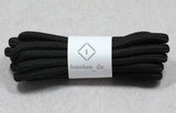 100457 Merge Premium Polyester Shoelace Black Round Boothlace Sneakers Z254 xxxxxxx You 060426.