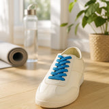 100460 Merge  Flat Shoelaces Blue 1cm Double Layer Athletic For Sneakers Boots 180cm Z254 xxxxxxx You 080426.