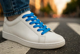100460 Merge  Flat Shoelaces Blue 1cm Double Layer Athletic For Sneakers Boots 180cm Z254 xxxxxxx You 080426.