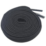 100461 Flat Shoe laces Black 1cm Double Layer Athletic For Sneakers Boots 160cm Long Z254 xxxxxxx You 080426.