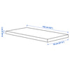 100472 Merge Pelleplutt foam Mattress For Cot 70x132x6cm 110926