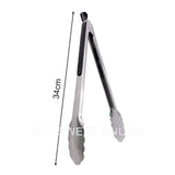 1022121 Merge Long Handle Stainless Steel Tongs Kitchen Clip Food Holder BBQ Z299 xxxxxxx You 120726.