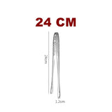 1022122 Merge 24cm Stainless Steel Long Food Tongs Kitchen Straight Grill Tweezers 1022122 xxxxxxx You 120726.