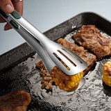 1022124 Merge 3 Pcs Anti-Slip Stainless Steel Kitchen Food Tongs Grill Meat Bread Serving Clip Z299 xxxxxxx You 120726.