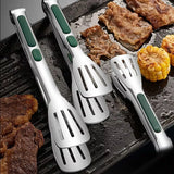 1022124 Merge 3 Pcs Anti-Slip Stainless Steel Kitchen Food Tongs Grill Meat Bread Serving Clip Z299 xxxxxxx You 120726.