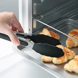 1022125 Merge 2 Piece Black Kitchen Tongs Premium Silicone BPA Free Non Stick Stainless Steel Z299 xxxxxxx You 120726.