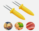 1022130 Merge 10 Corn Cob Holders Skewers BBQ Kitchen Accessories Z300 Z216.